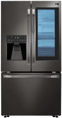 LSFXC2496D LG Studio Counter Depth French Door Smart Refrigerator with Door-in-Door - 23.5 cu. ft., 36 Inch Black Stainless Steel