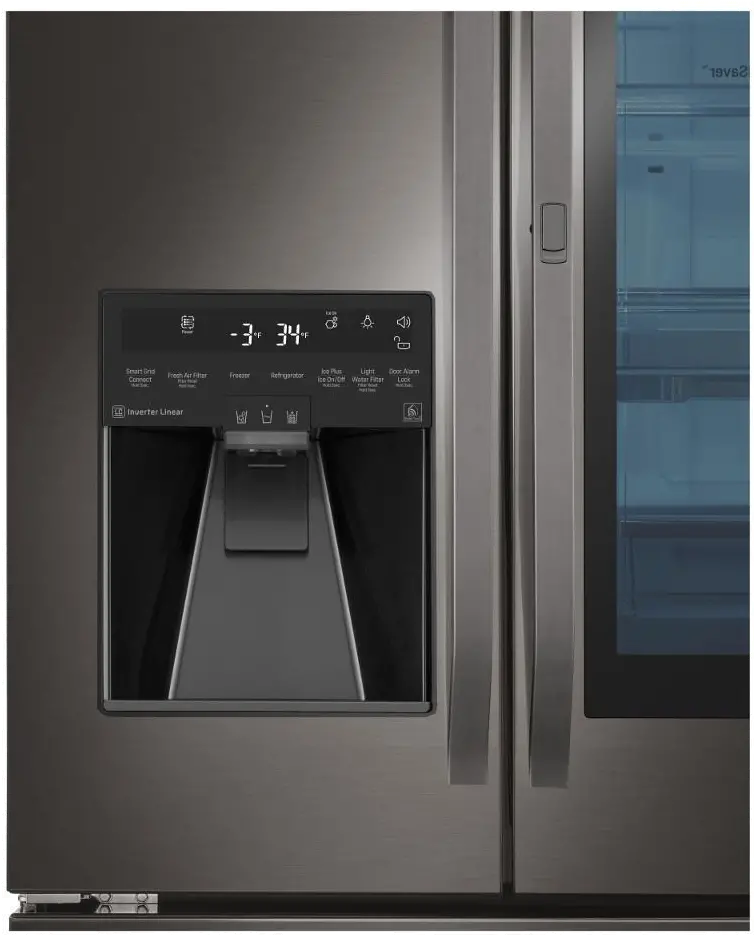 LSFXC2496D LG Studio Counter Depth French Door Smart Refrigerator with Door-in-Door - 23.5 cu. ft., 36 Inch Black Stainless Steel-6
