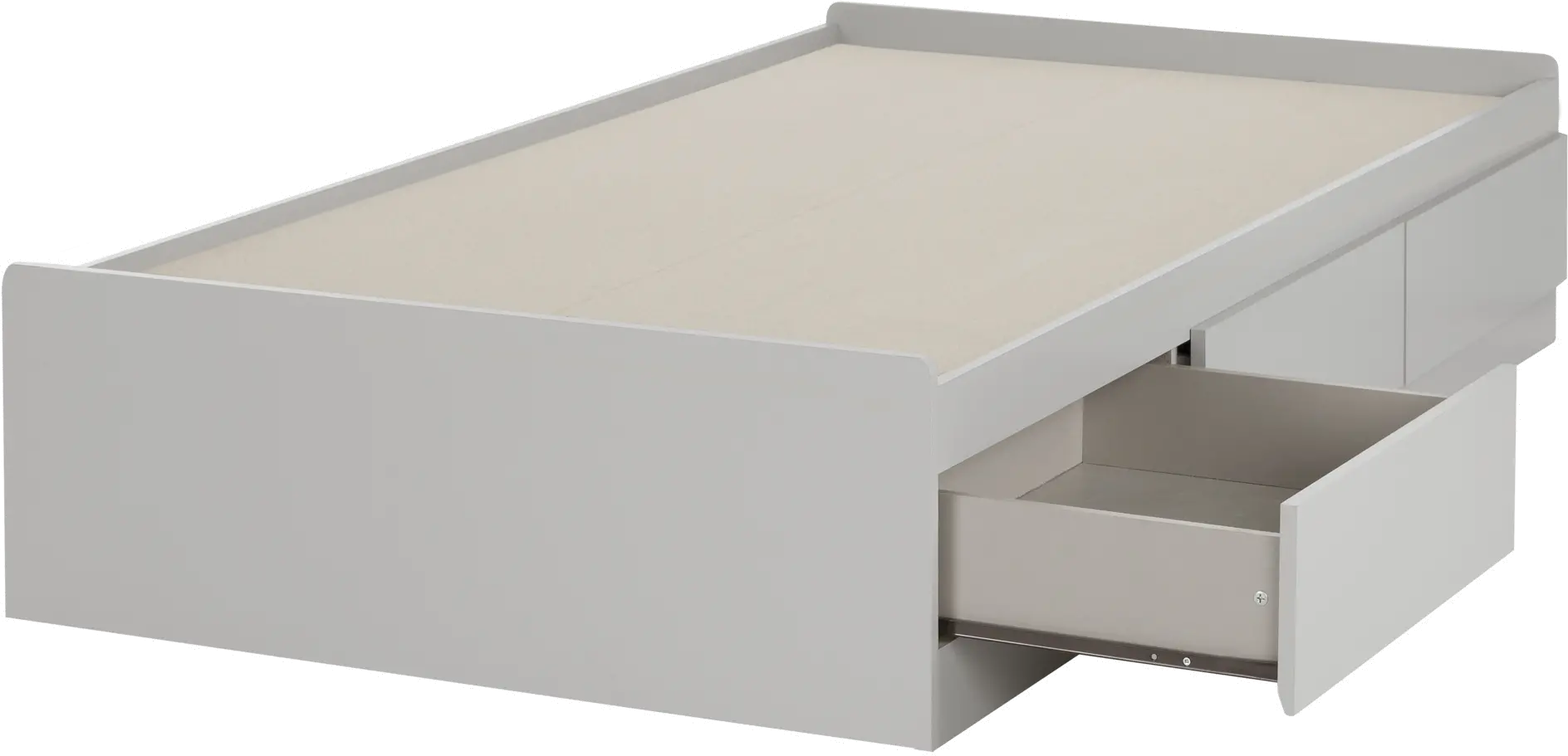 10580 Reevo Gray Twin Mates Bed (39 Inch) - South Shore-3