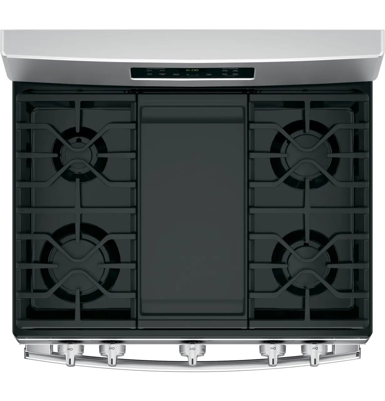 JGBS66REKSS GE 5 5.0 Cu Ft Single Oven Gas Range - Stainless Steel-3