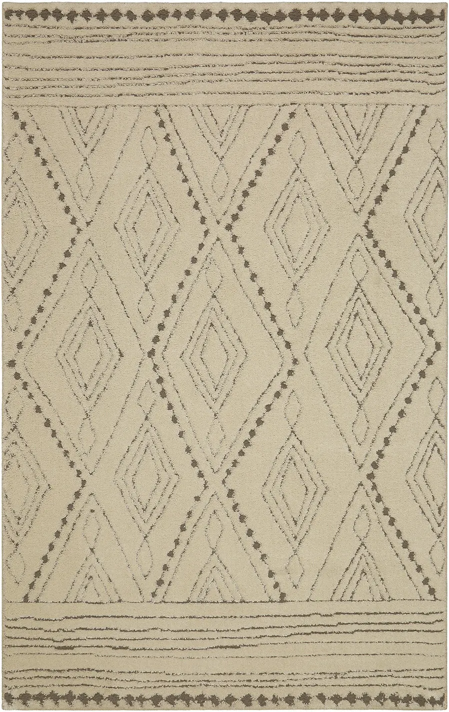90874-93016/5X8/NOMA Nomad 5 x 8 Vado Cream, Light Gray, and Tan Area Rug-1
