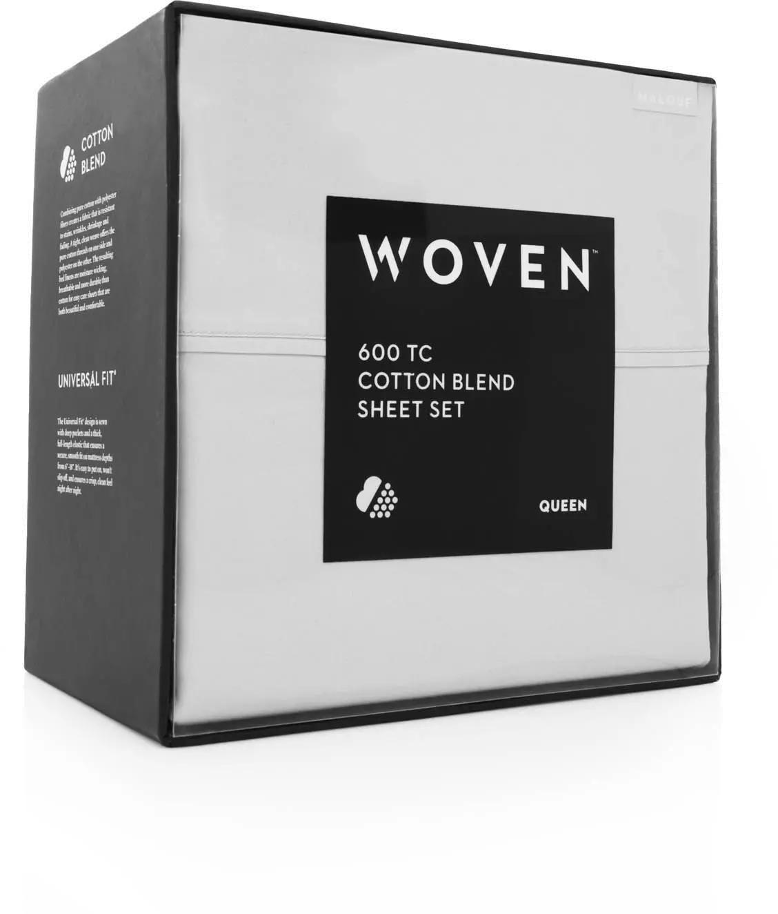 Ash Cotton Blend Twin-XL Sheet Set-1