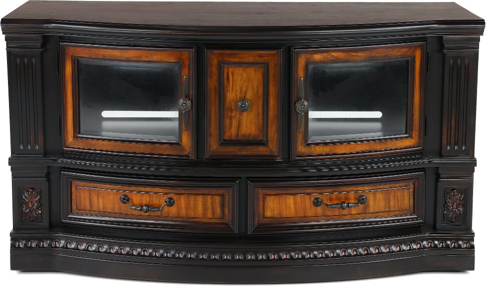 Grand Estates Brown 62" TV Stand