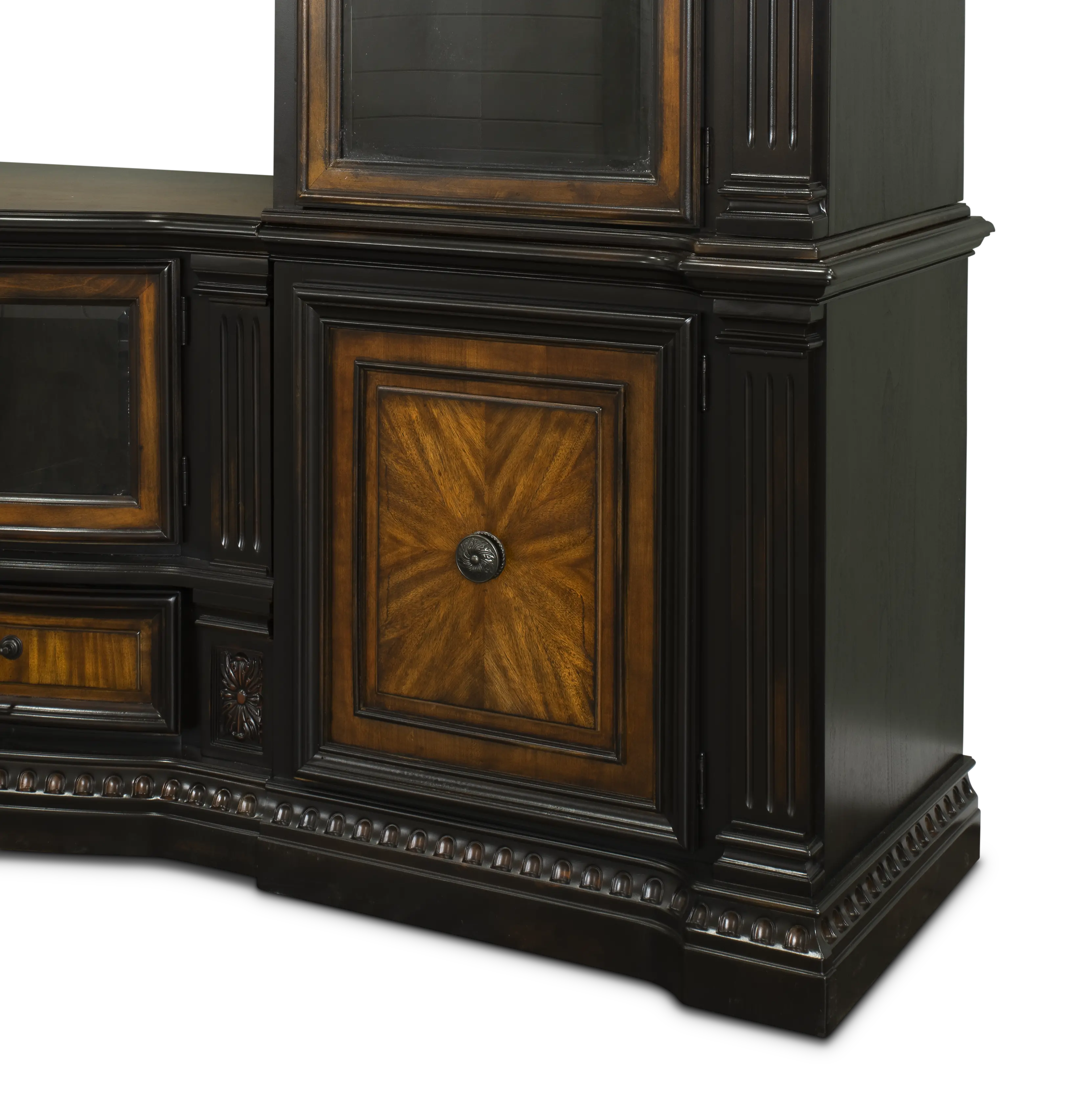 Grand Estates Brown 6 Piece Entertainment Center-7