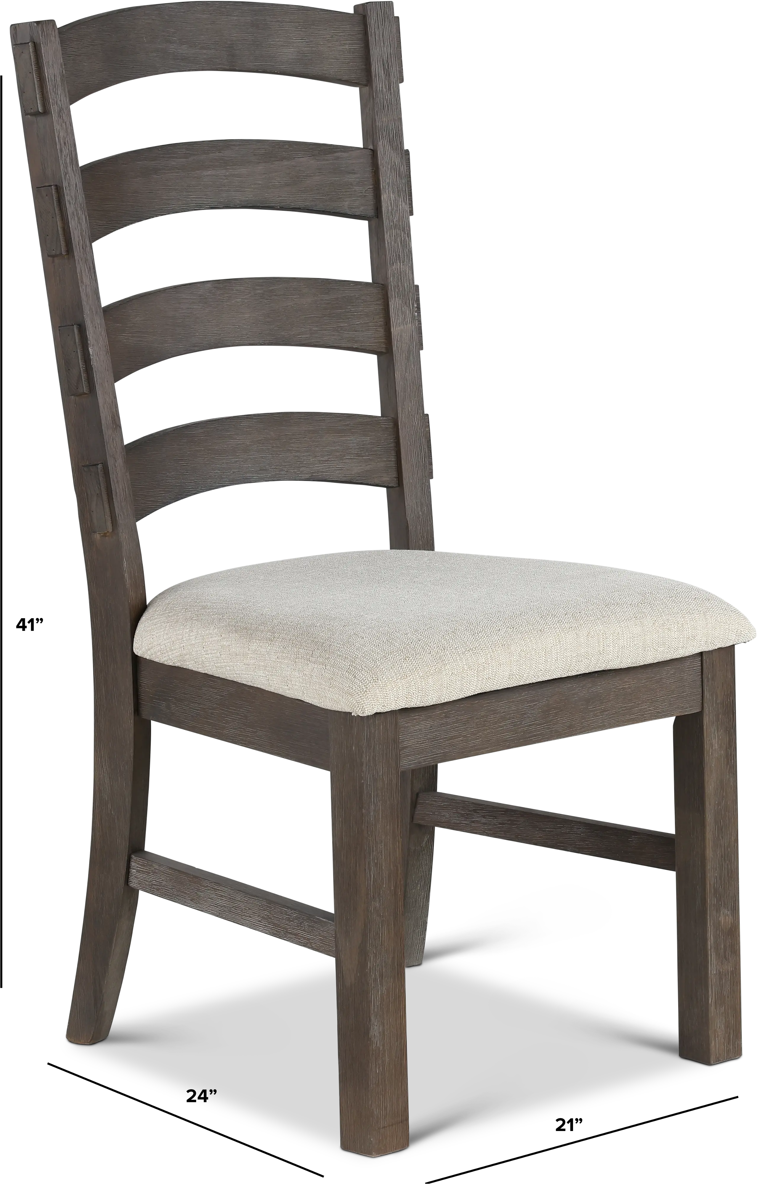 Paladin Charcoal Upholstered Dining Chair-3