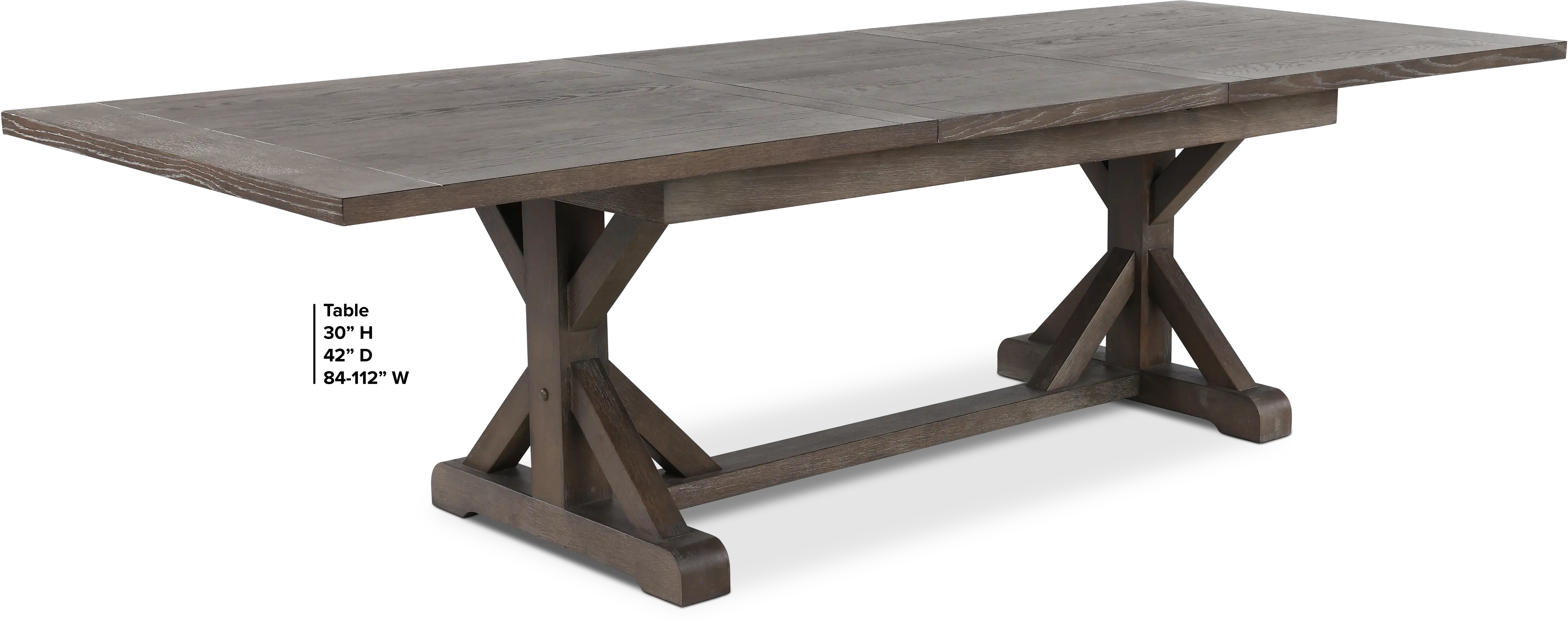 Paladin Charcoal 5 Piece Dining Set-7