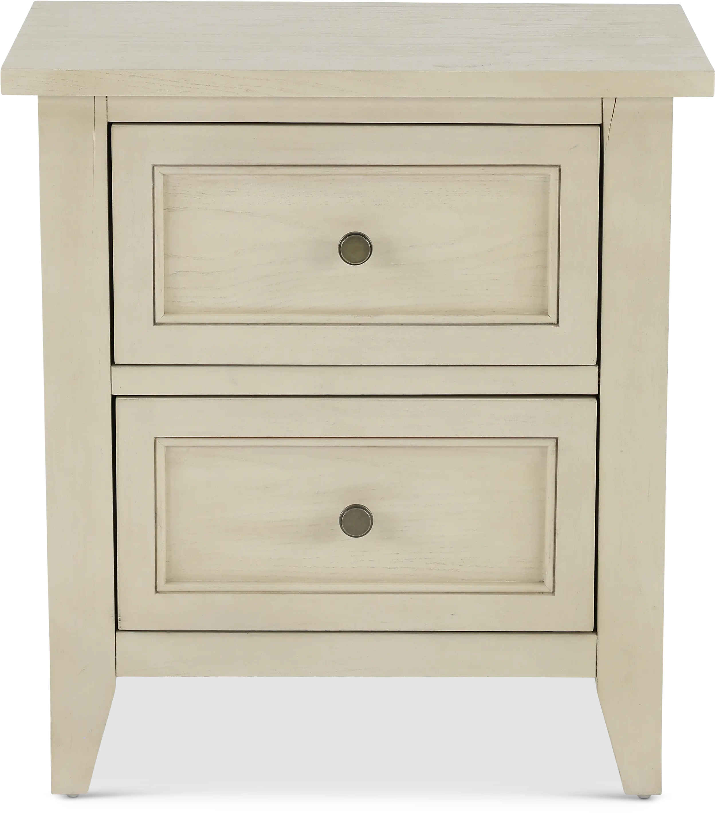 Raelynn White Nightstand-1