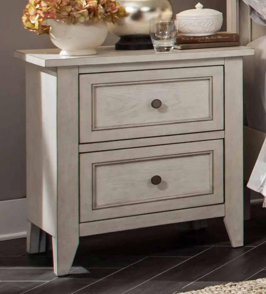 Raelynn White Nightstand-2