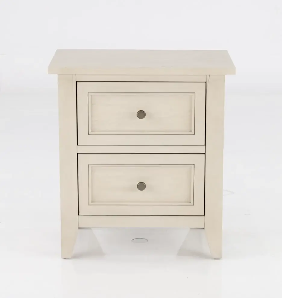 Raelynn White Nightstand-8
