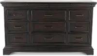 Caldwell Dark Brown Dresser