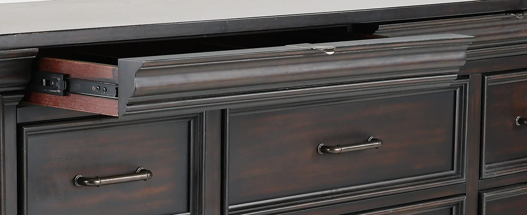 Caldwell Dark Brown Dresser | RC Willey