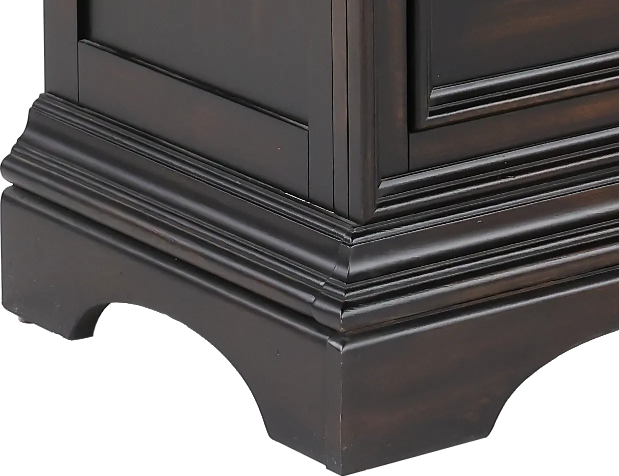Caldwell Dark Brown Large Chest of Drawers-7
