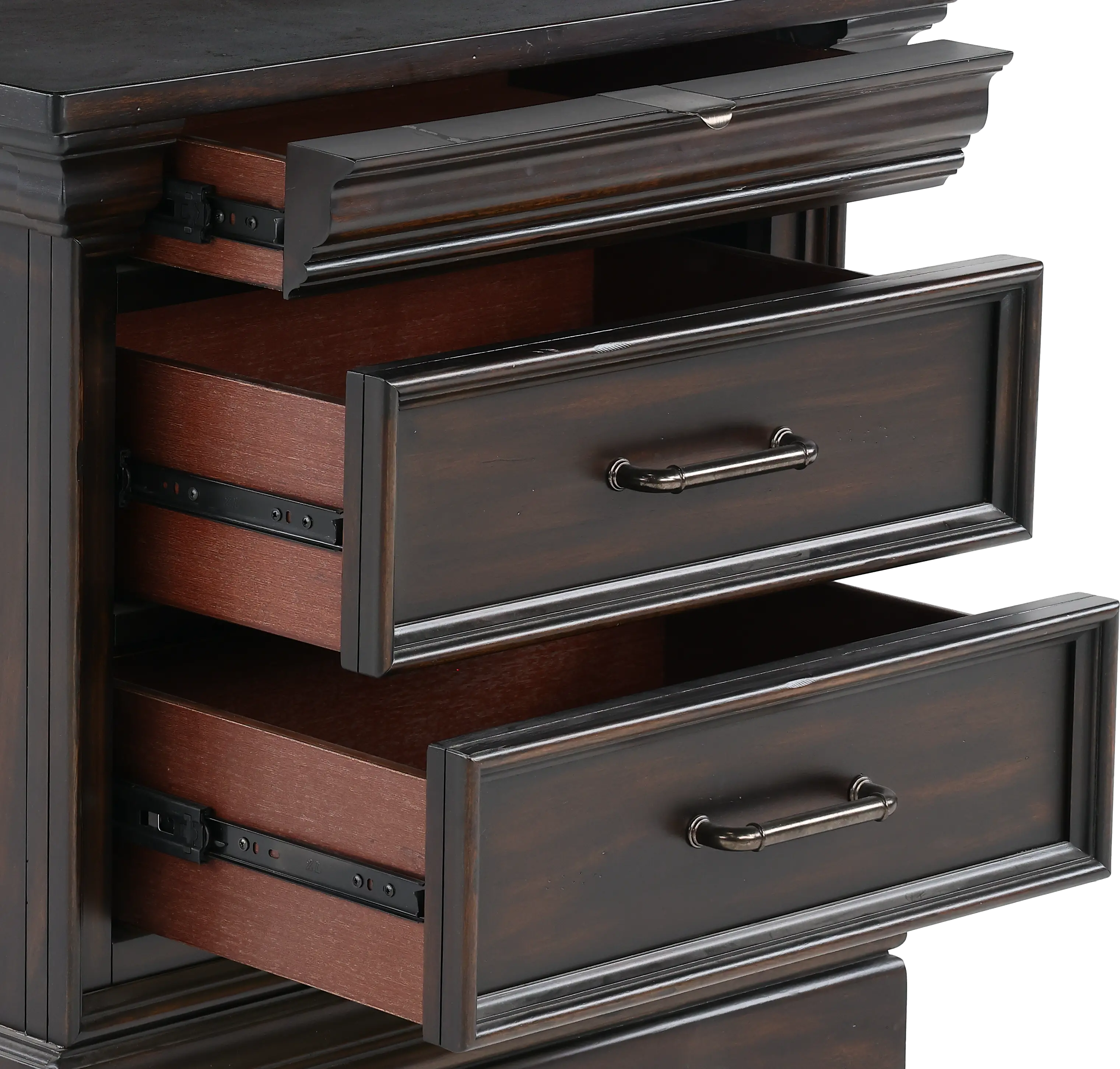 Caldwell Dark Brown Nightstand-5