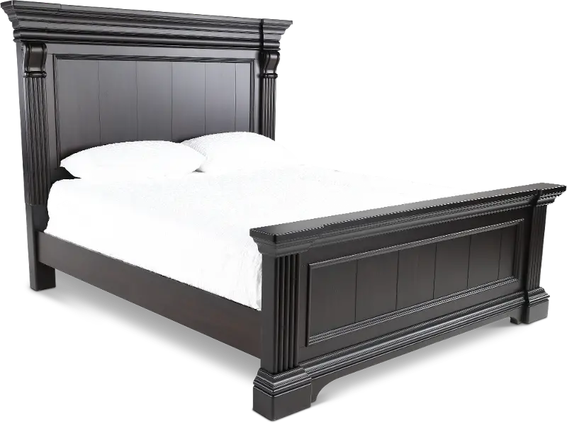 Caldwell Dark Brown Queen Bed