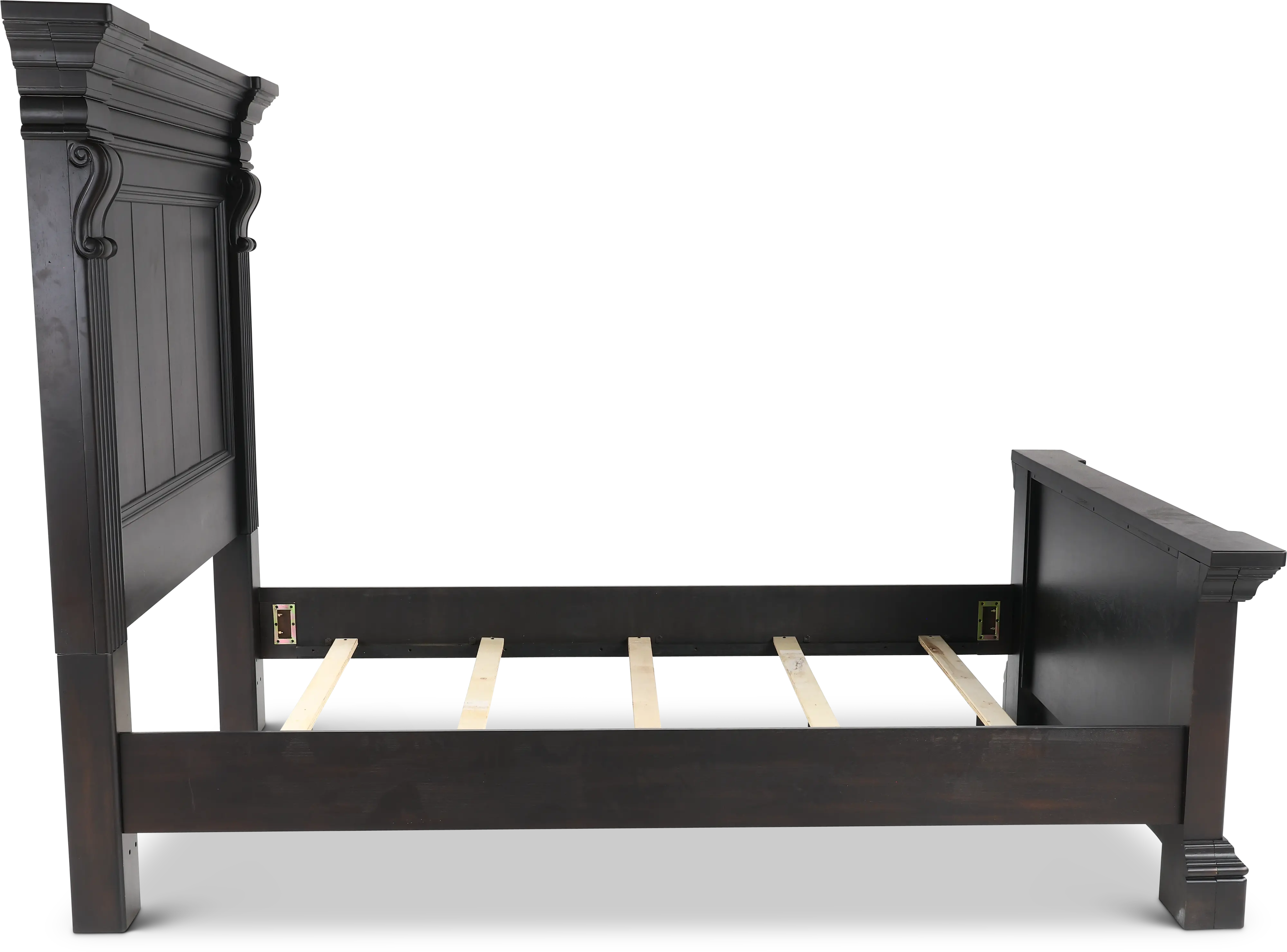 Caldwell Dark Brown King Bed-13