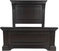 Caldwell Dark Brown King Bed