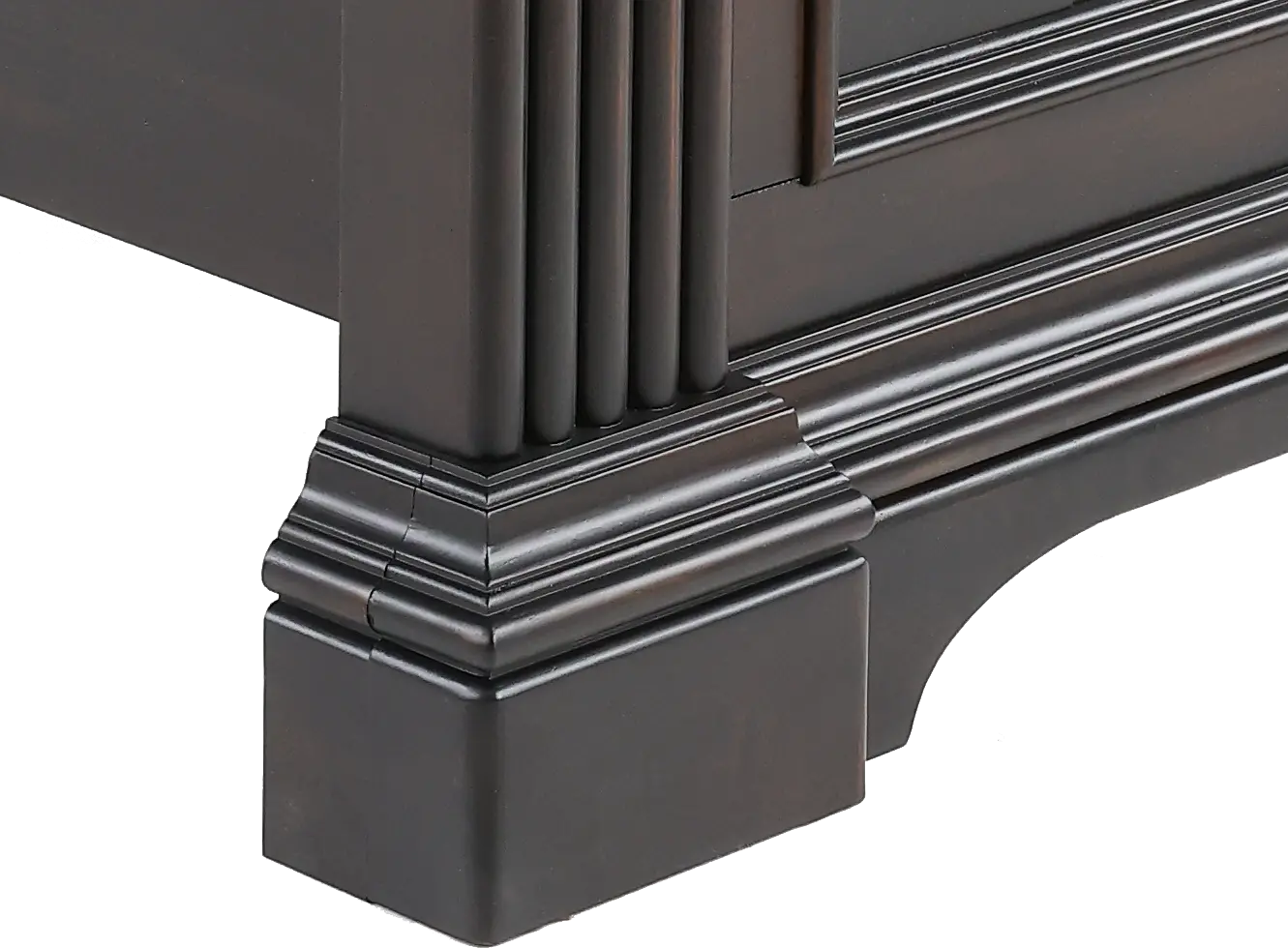 Caldwell Dark Brown King Bed-2