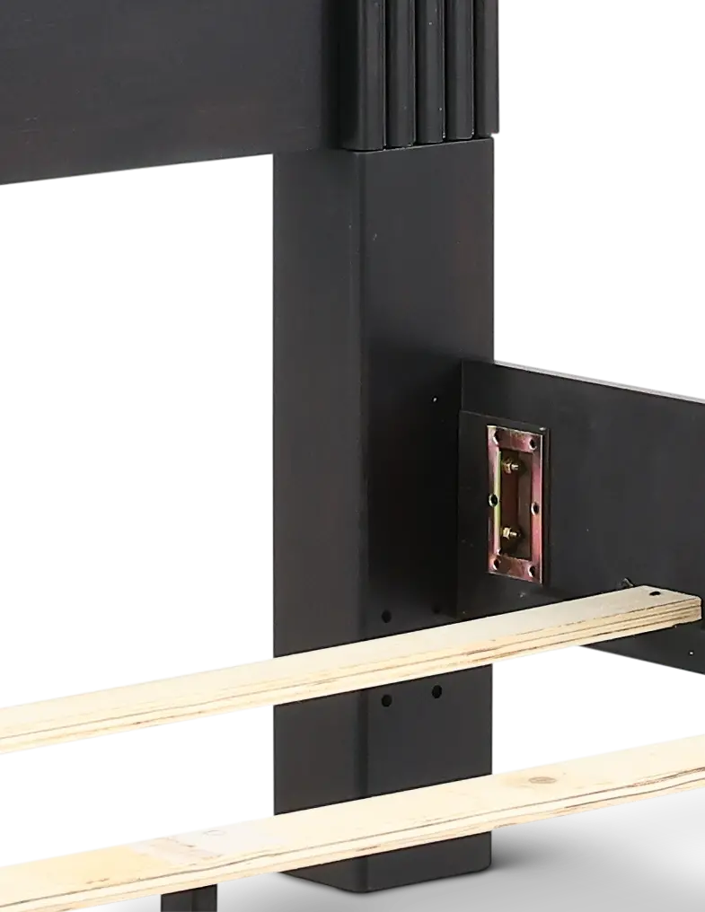 Caldwell Dark Brown King Bed-6
