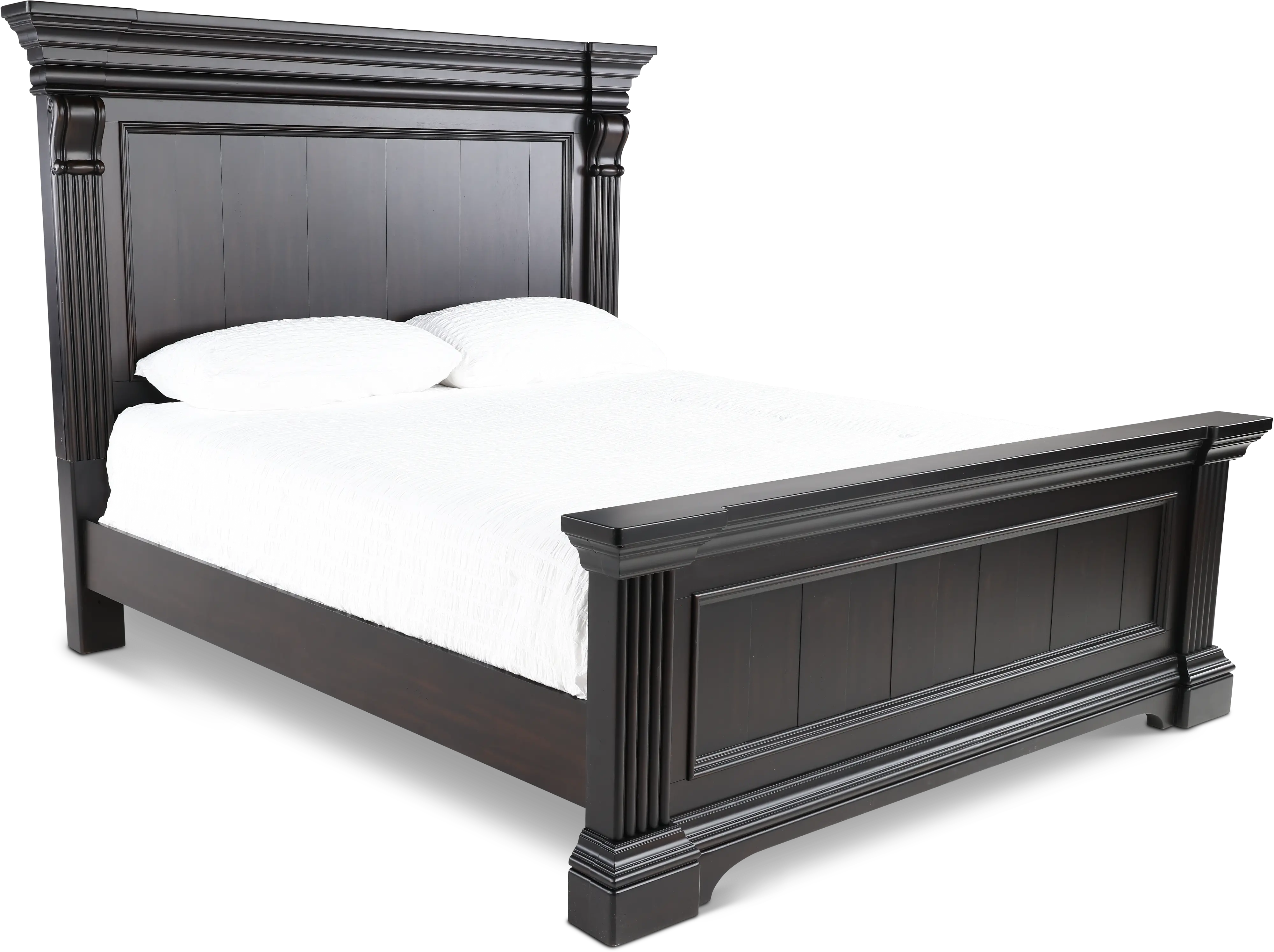 Caldwell Dark Brown California King Bed-1