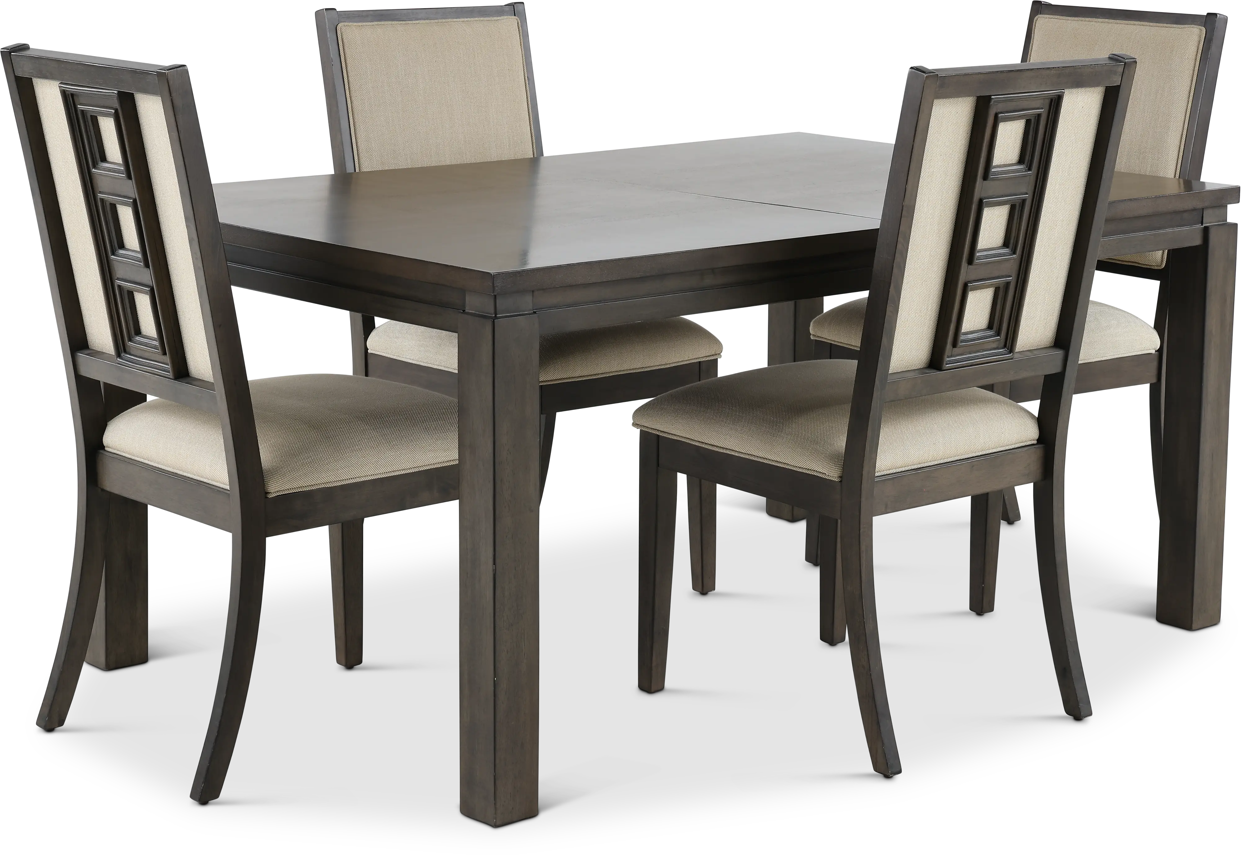 Hartford Gray 5 Piece Dining Set-1