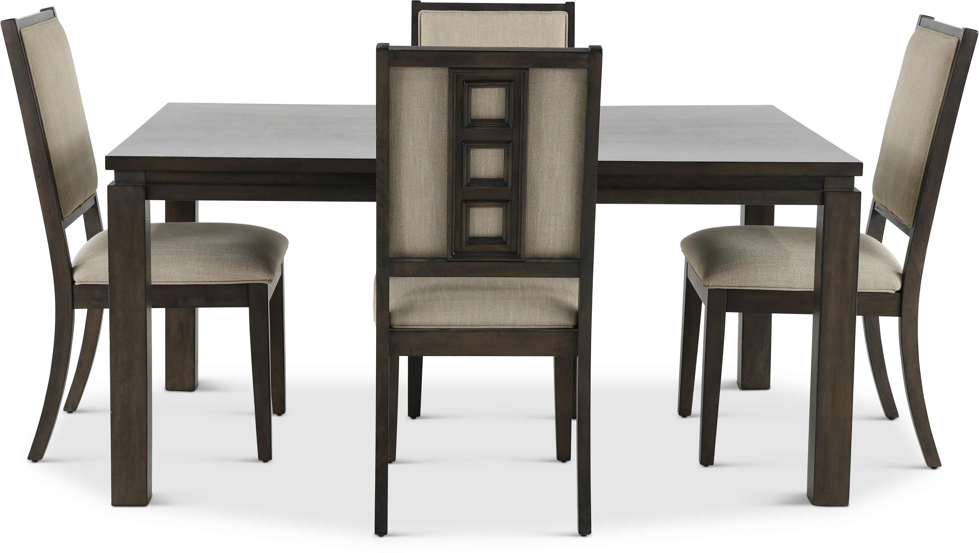 Hartford Gray 5 Piece Dining Set-3