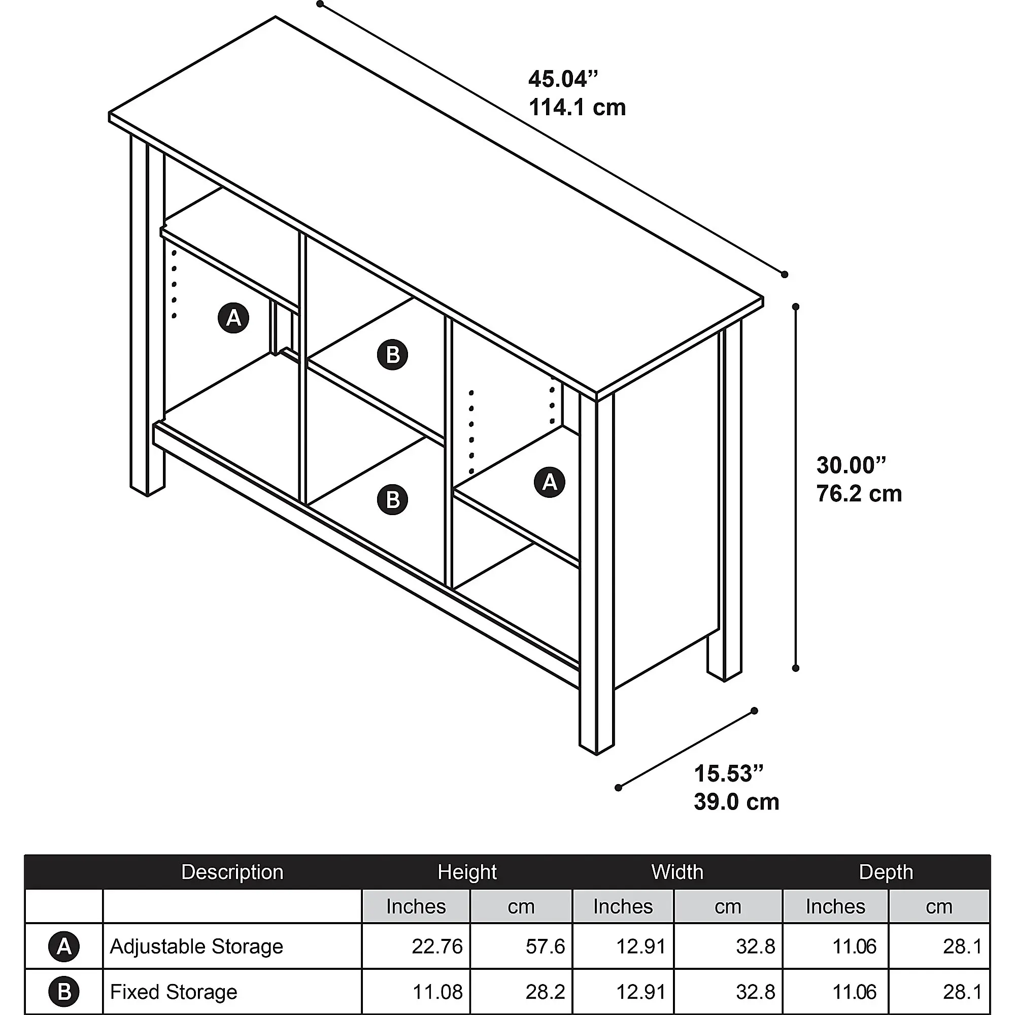 BDB145WH-03 Broadview Pure White 6 Cube Storage Bookcase-3