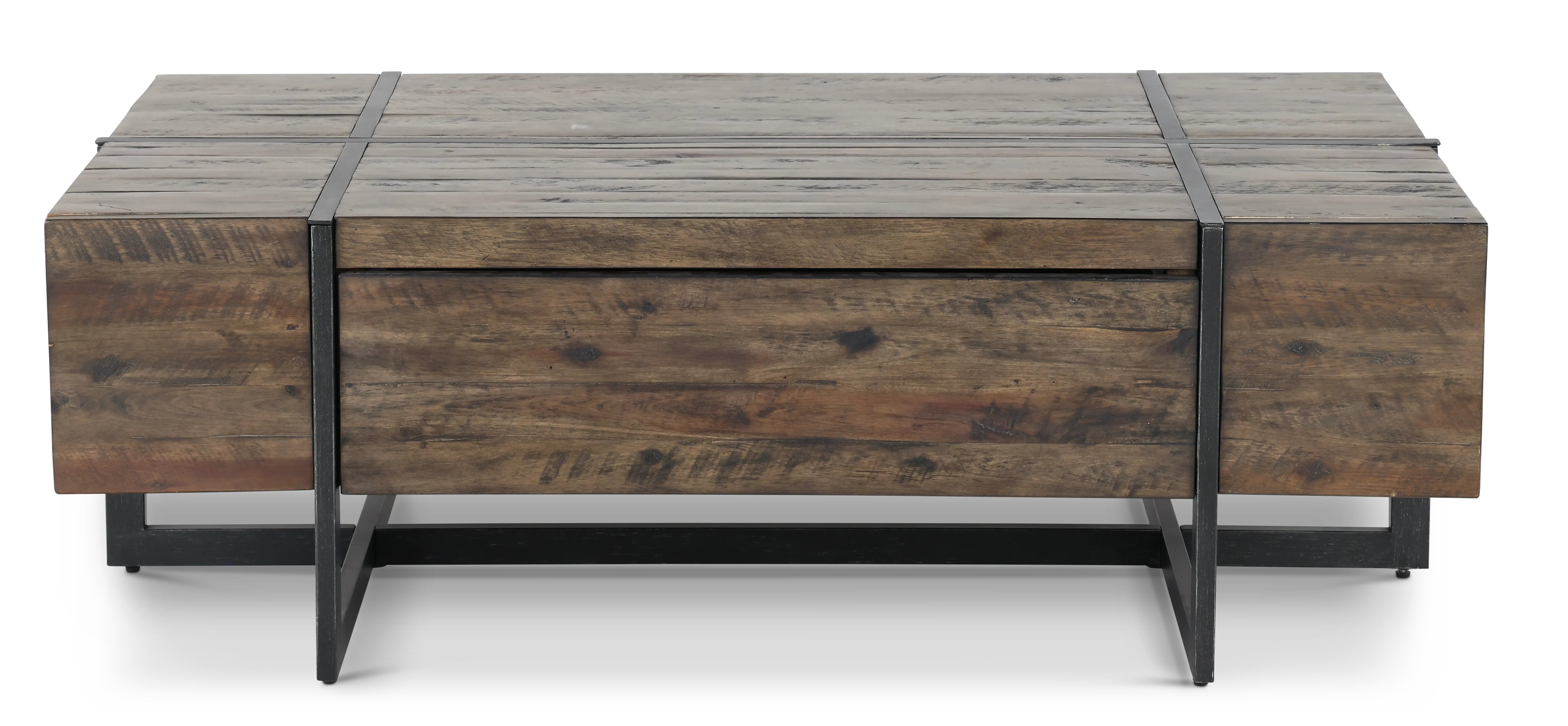 Modern Timber Brown Coffee Table-1