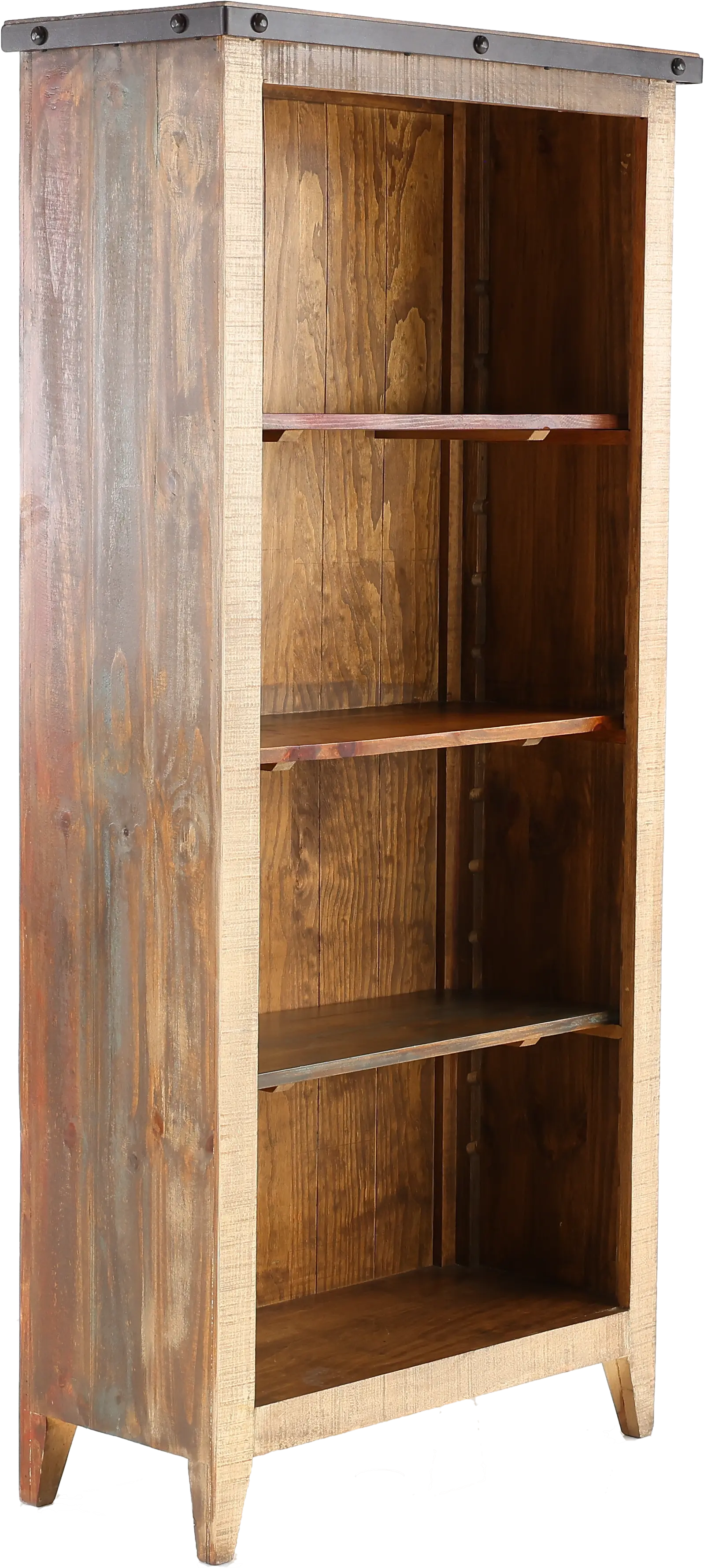 Antique Pine Bookcase-2
