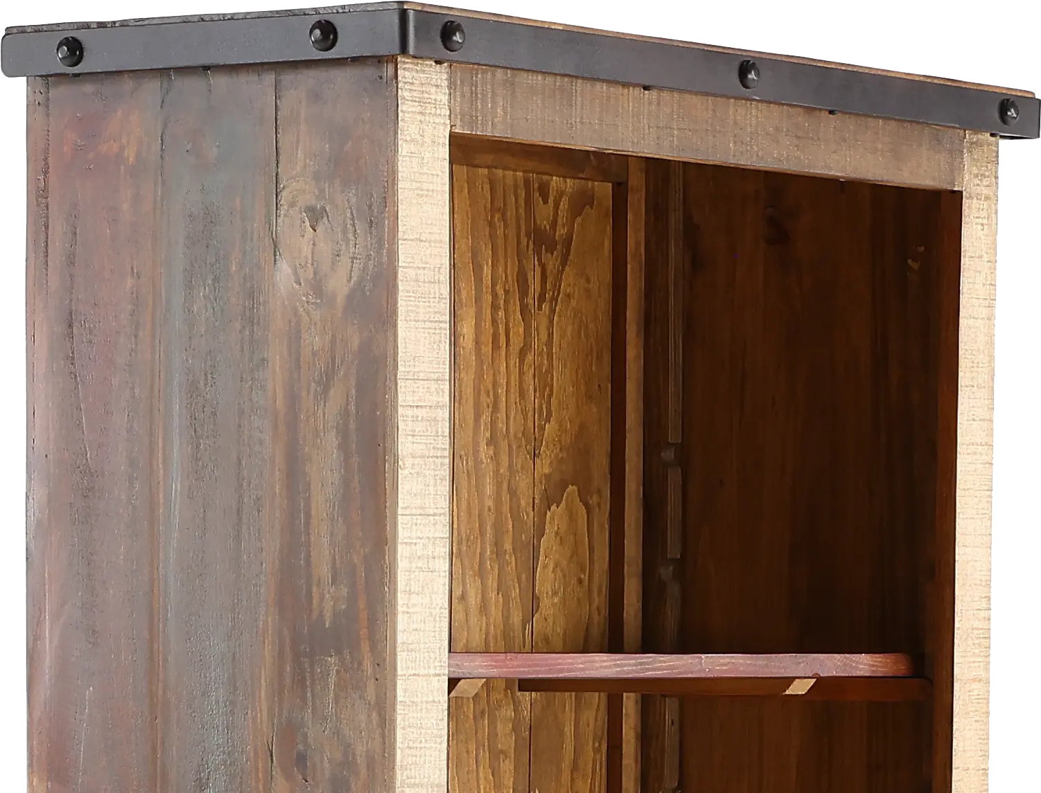 Antique Pine Bookcase-6