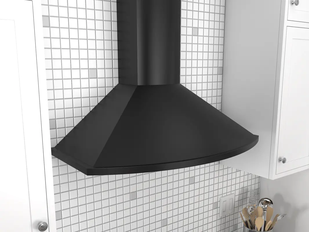 ZSA-E30DBS Zephyr 30 Inch Range Hood with 685- CFM blower - Black Stainless Steel-1