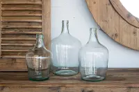 13 Inch Glass Cellar Bottle