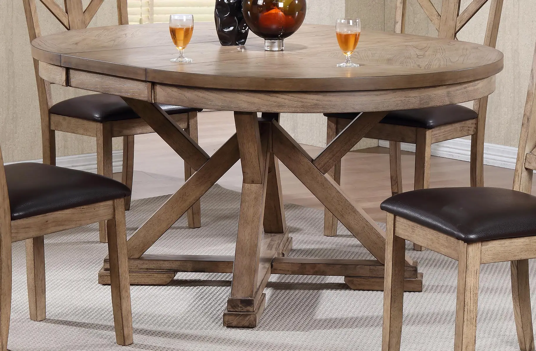Grandview Brown Dining Table-7