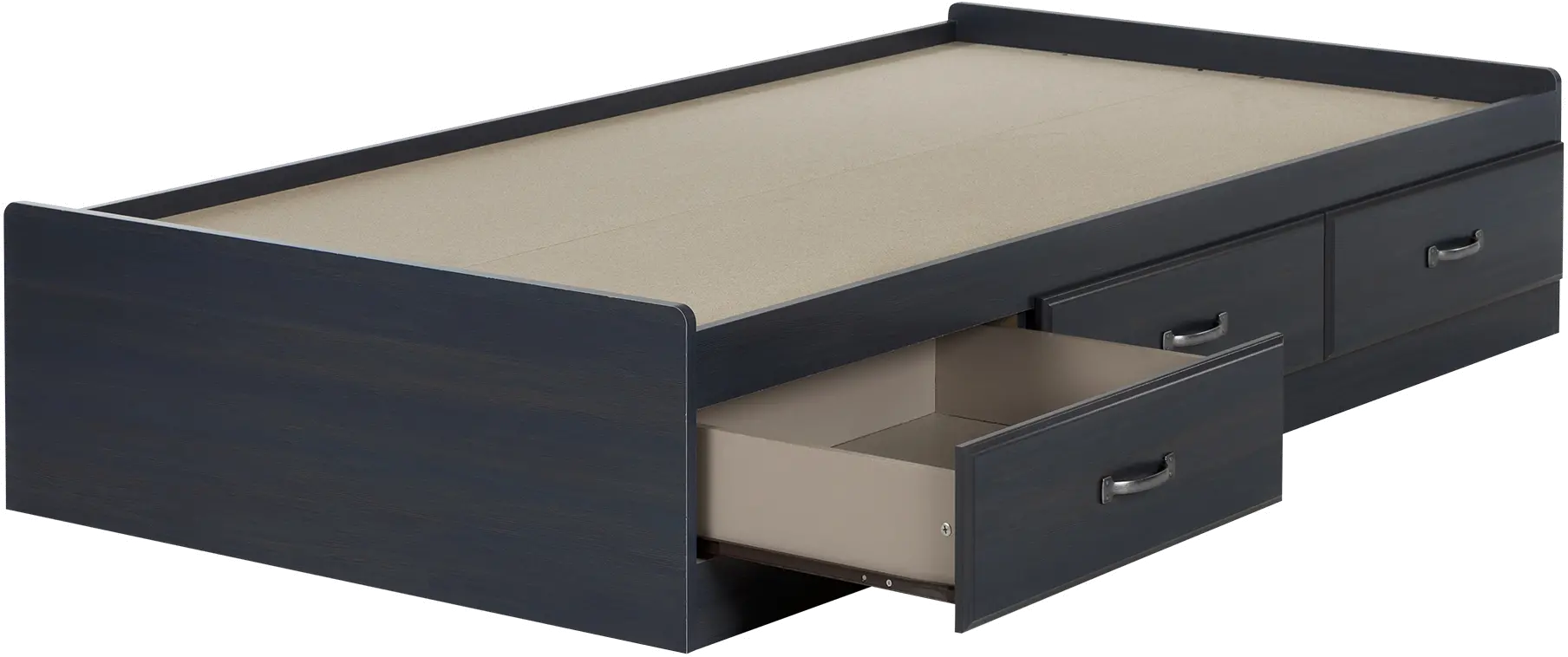10364 Ulysses Blue Twin 3-Drawer Mates Bed - South Shore-3