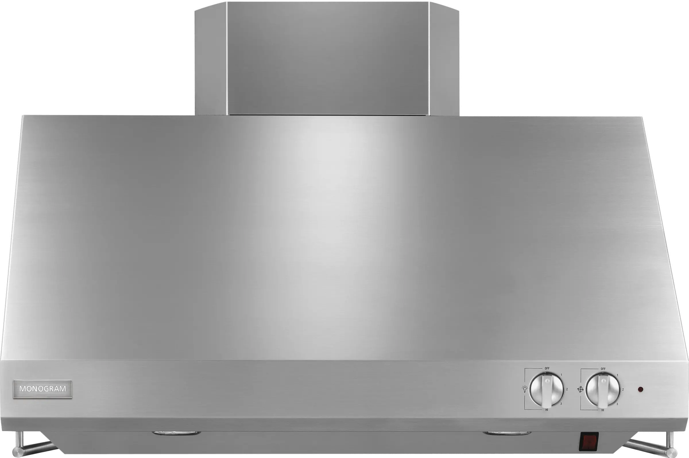 ZV36SSJSS Monogram Professional Hood with 510 CFM - 36 Inch Stainless Steel-1