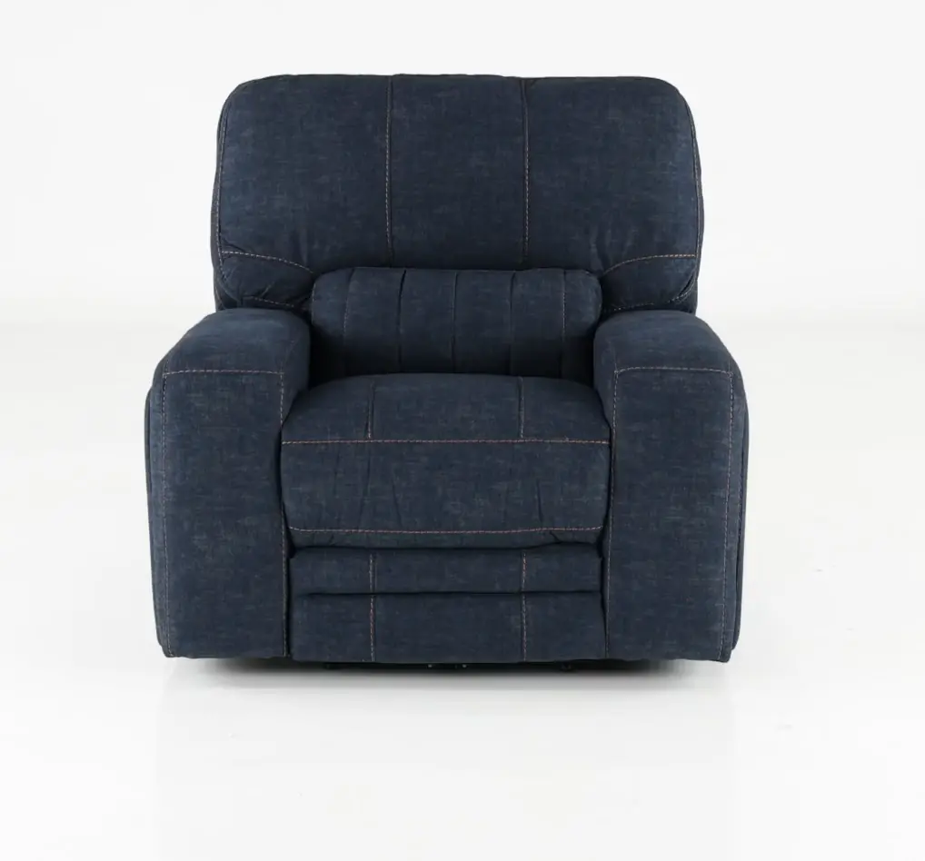Rock Quarry Indigo Blue Power Recliner-7