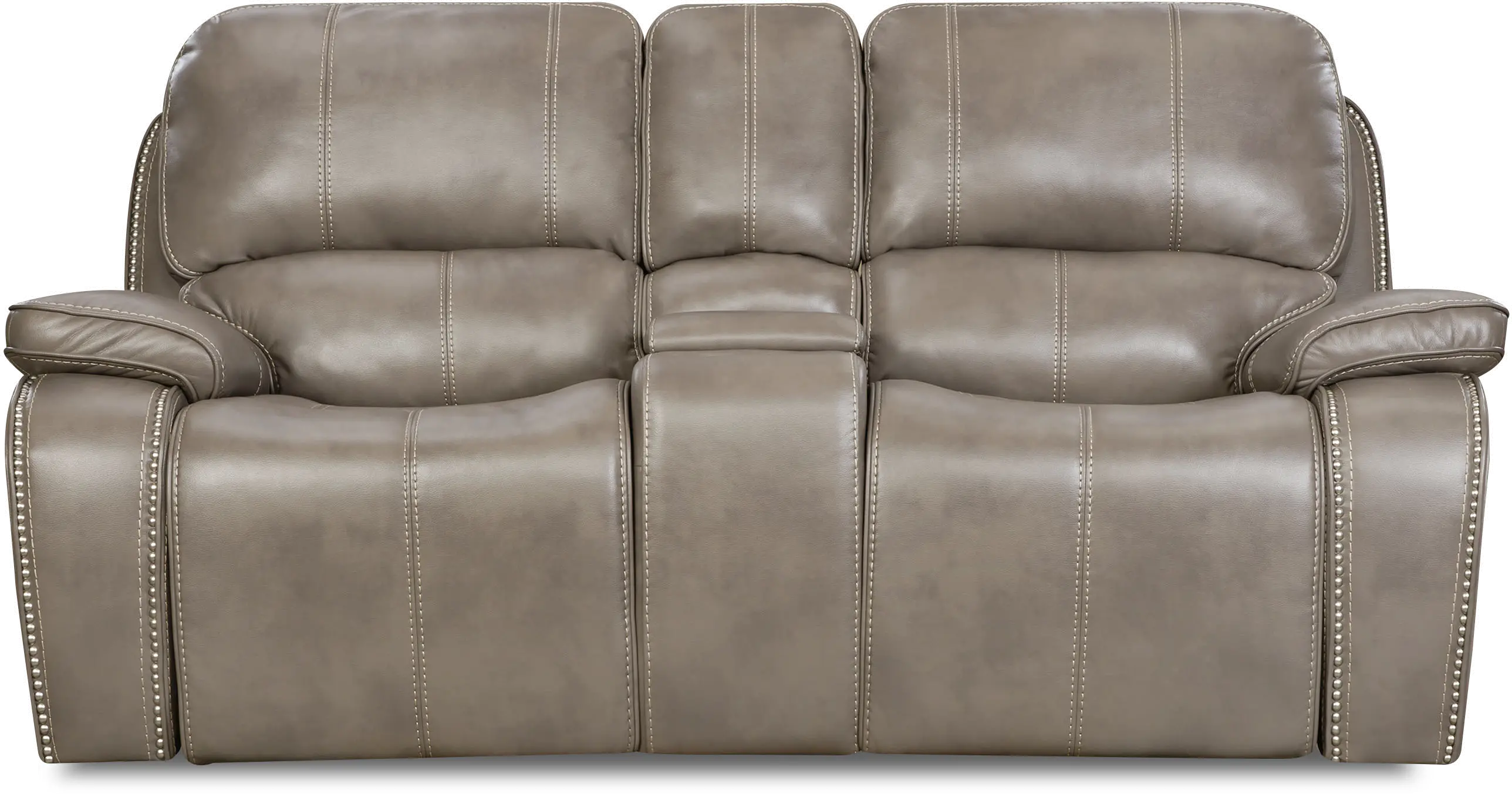 Jamestown Smoke Gray Manual Reclining Loveseat-1
