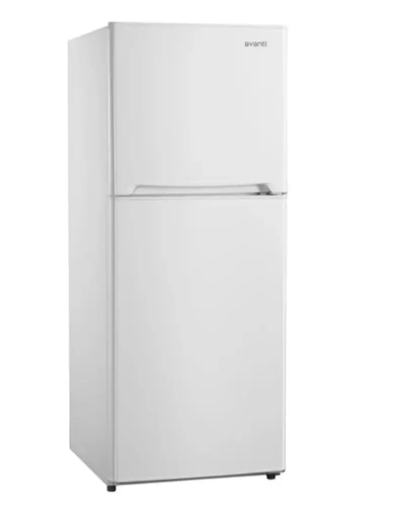 Avanti 10.0 Cu. Ft. Apartment Size Refrigerator with Electronic Temperature Control – White