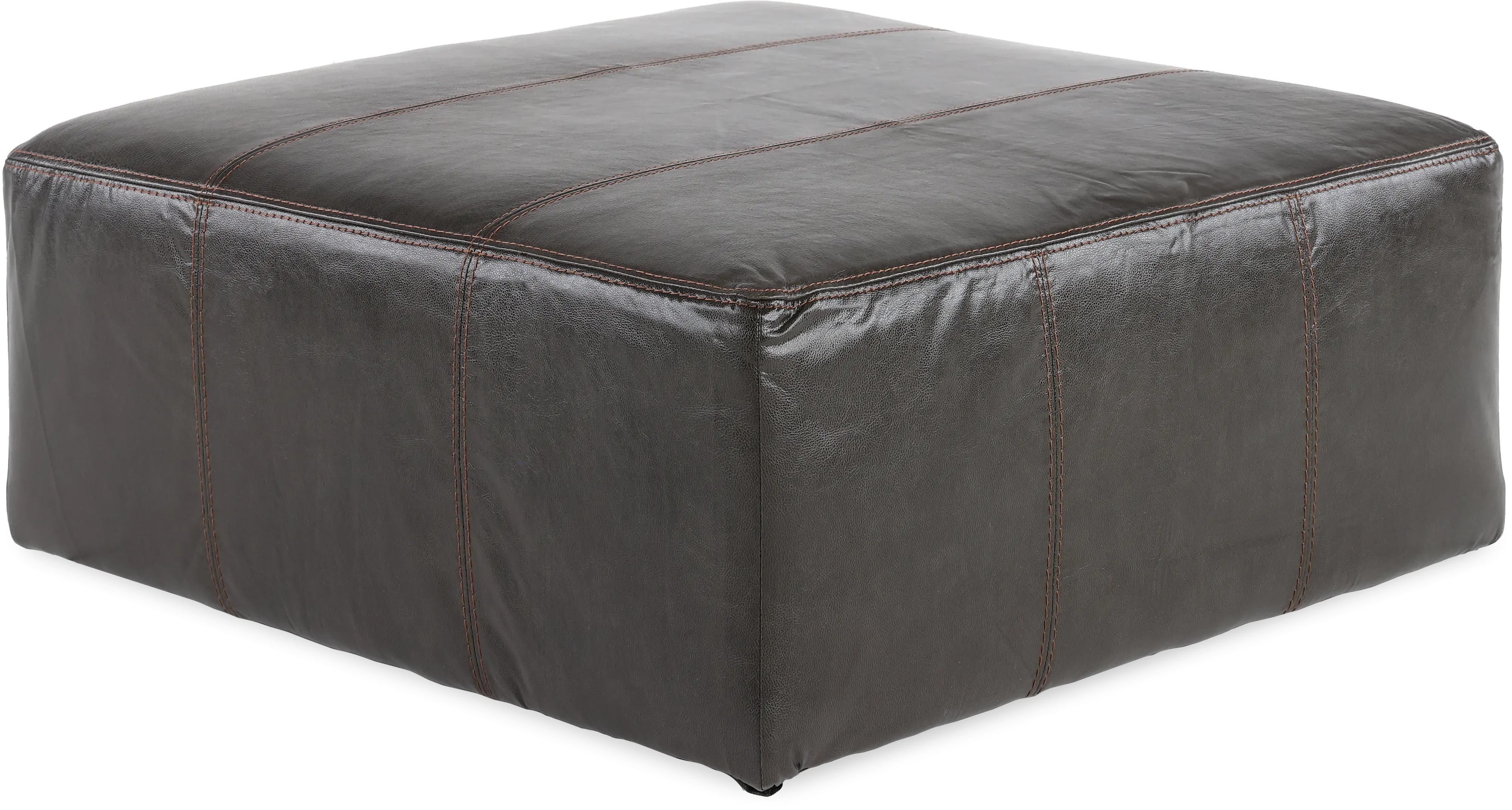 437812 128328 Denali Steel Gray Leather-Match Ottoman-4