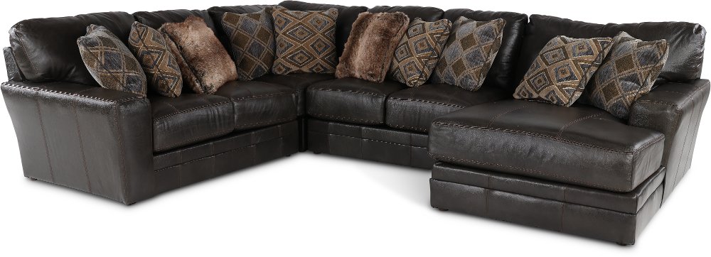 Denali Steel Gray 4 Piece Sectional