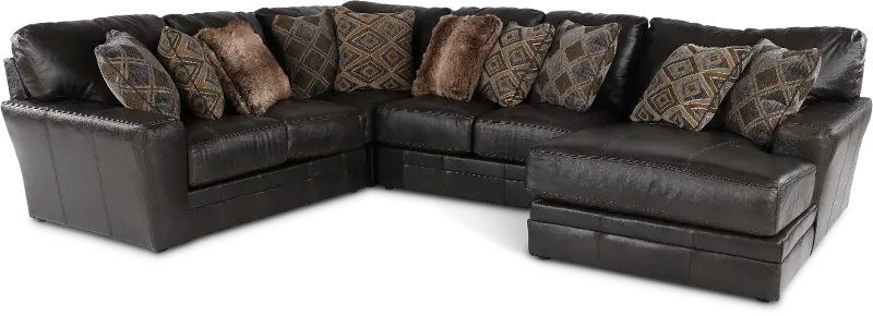 Denali Steel Gray 4 Piece Sectional