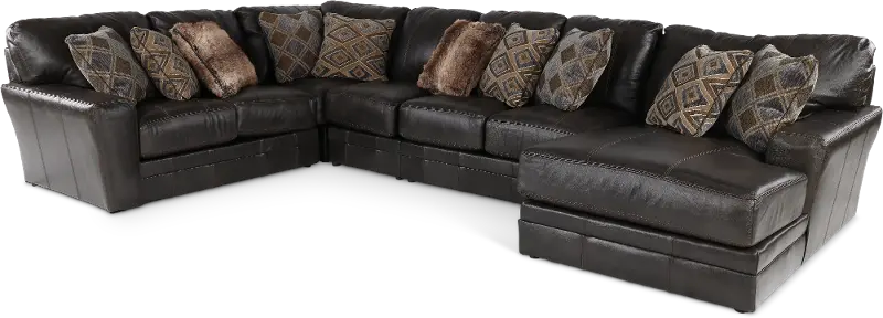 Denali Steel Gray 5 Piece Sectional