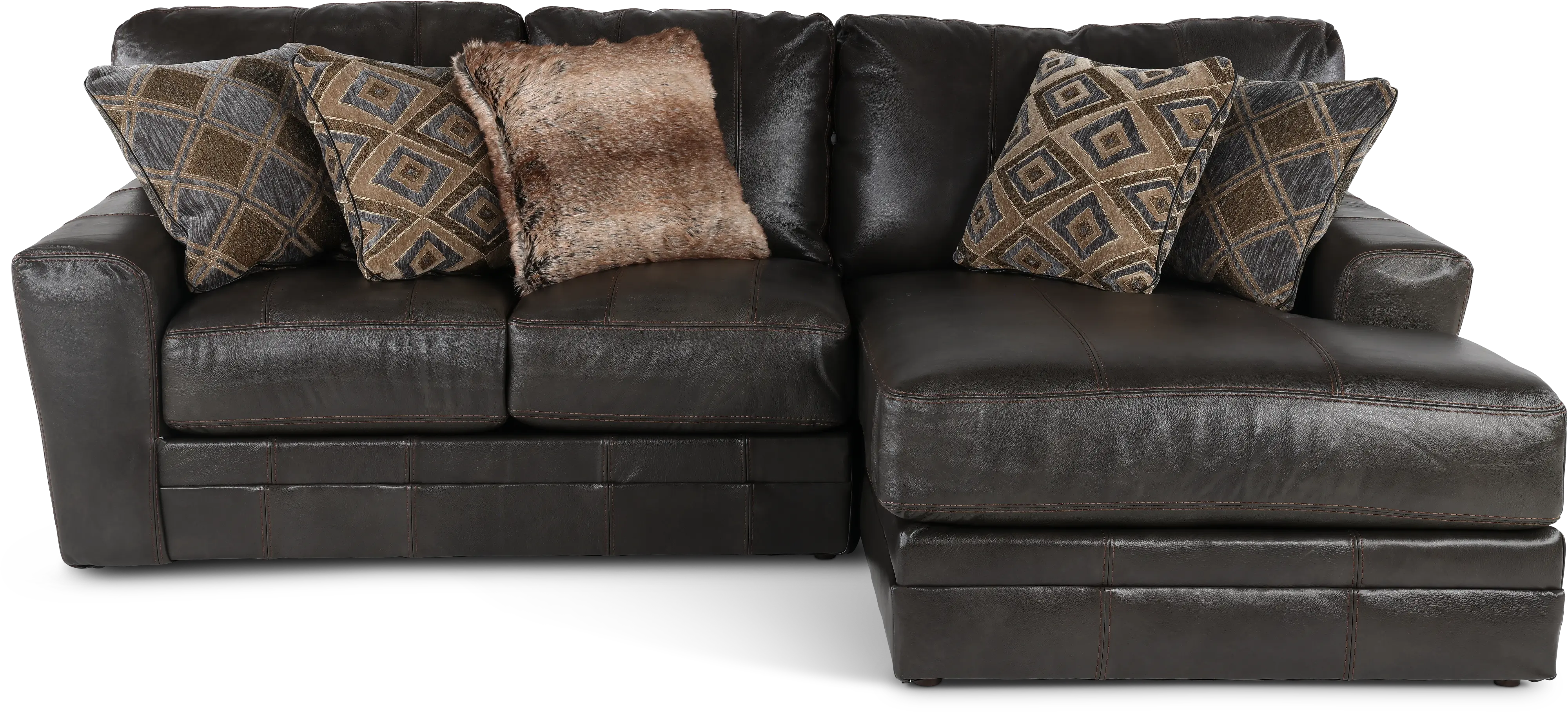 2PC/4378/DENALI/OPT1 Denali Steel Gray 2 Piece Chaise Sectional-1