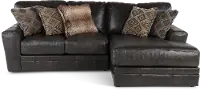 2PC/4378/DENALI/OPT1 Denali Steel Gray 2 Piece Chaise Sectional