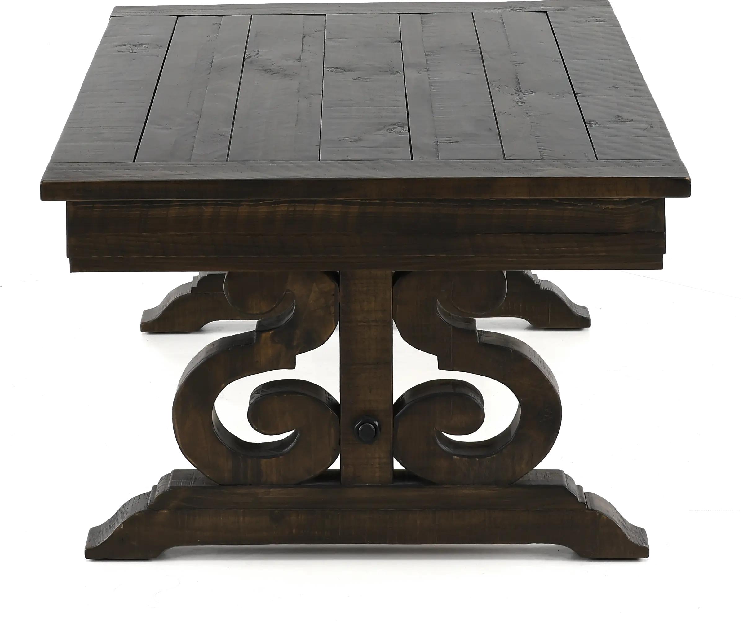 Ballamy Weathered Pine Coffee Table-4