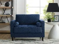 LKLGF2SP1GU3051 Lawrence Navy Blue Armchair