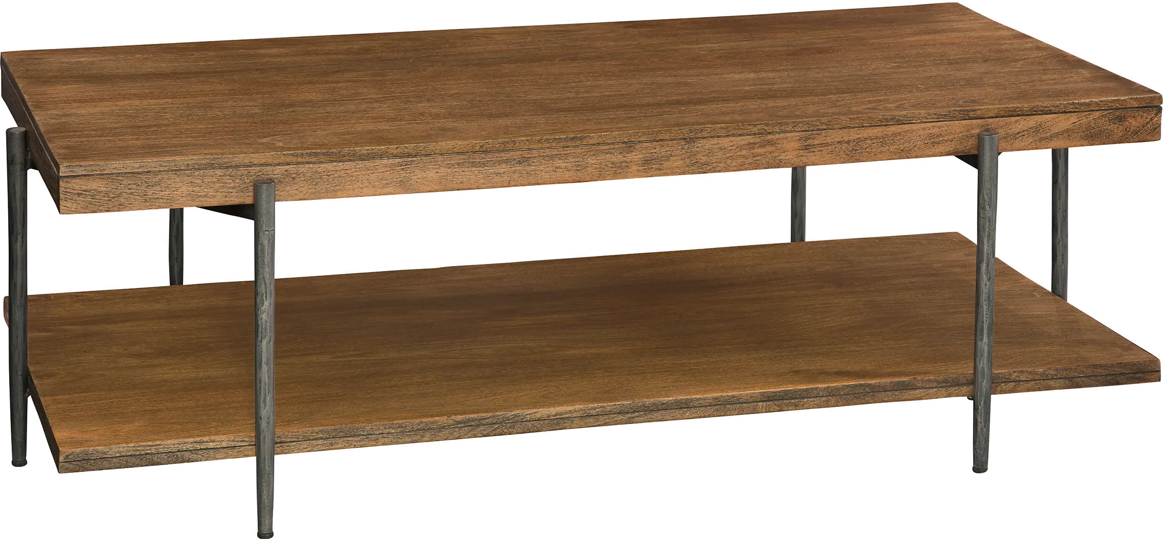 Medium Brown Mango Wood Coffee Table - Bedford-1