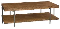 Medium Brown Mango Wood Coffee Table - Bedford