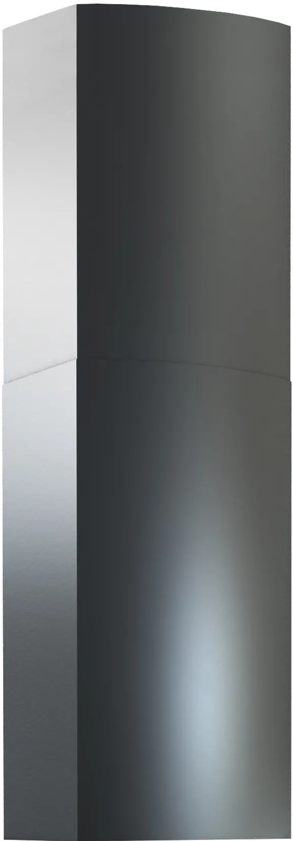 Z1C-01SABS Zephyr Duct Cover Extension - Black Stainless Steel-1