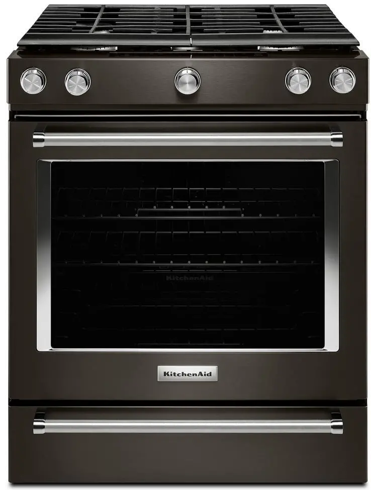 KSGG700EBS KitchenAid 5.8 cu ft Gas Range - Black Stainless Steel-2