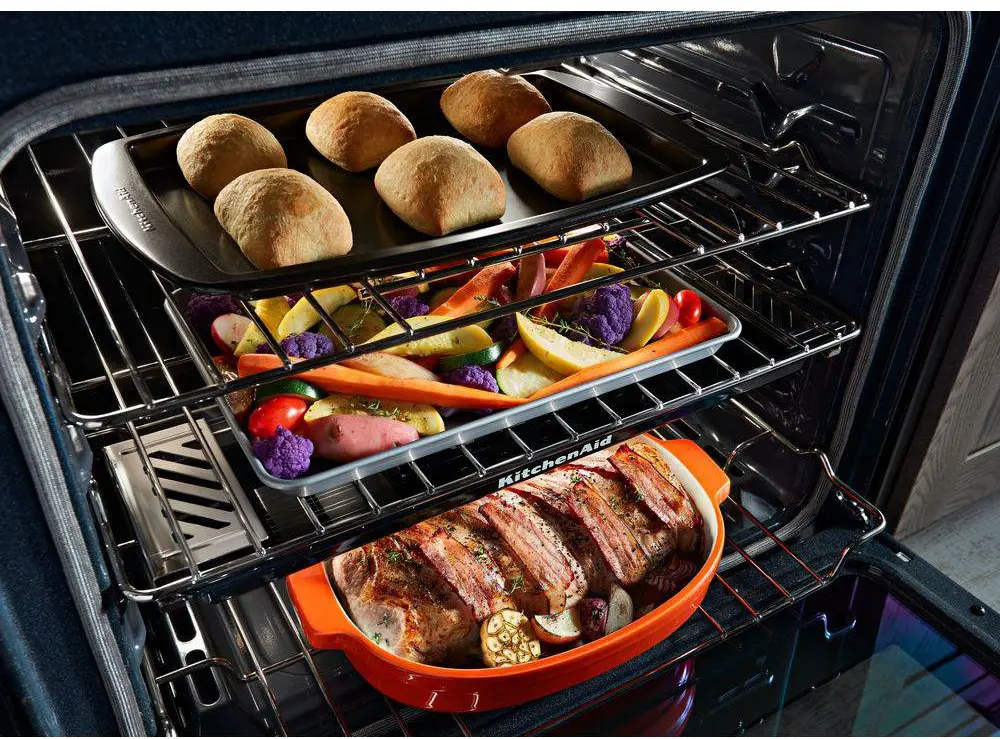 KSGG700EBS KitchenAid 5.8 cu ft Gas Range - Black Stainless Steel-4